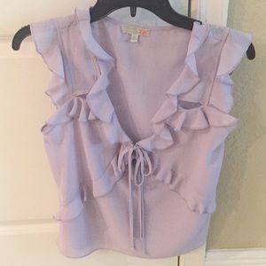 NWT Gianni Bini Chiffon blouse.